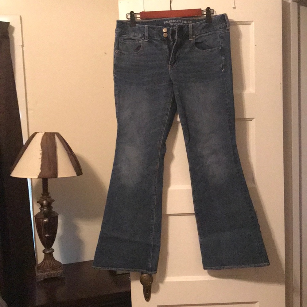 American Eagle Artist Flare jeans size 12 short.